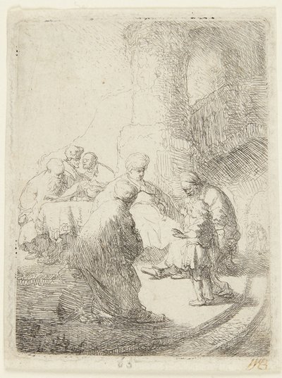 Christ Disputing with the Doctors by Rembrandt van Rijn