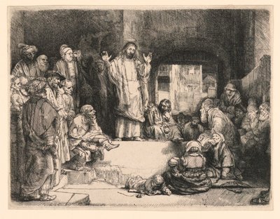 Christ Preaching (