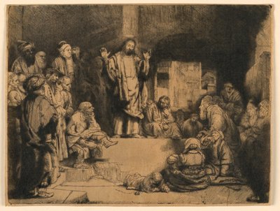Christ Preaching (