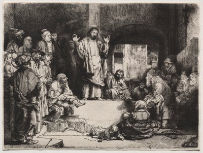 Christ Preaching (