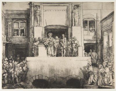 Christ Presented to the People by Rembrandt van Rijn