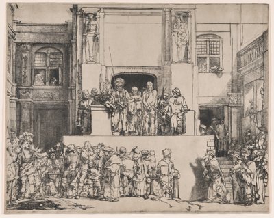Christ Presented to the People by Rembrandt van Rijn