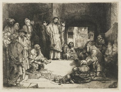 Christ Preaching (