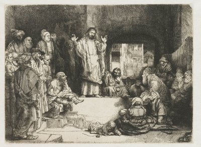 Christ Preaching (