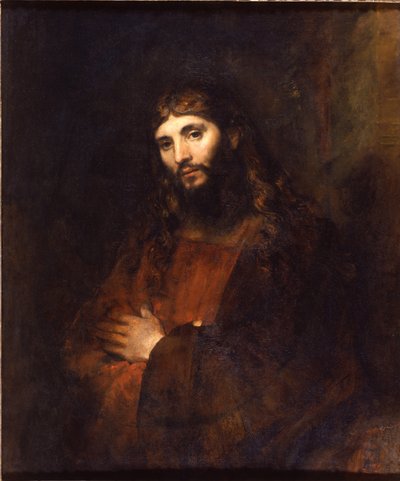 Christ with Arms Folded by Rembrandt van Rijn