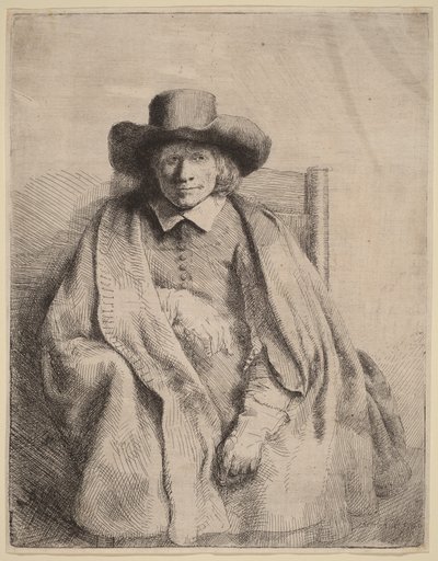 Clement de Jonghe by Rembrandt van Rijn