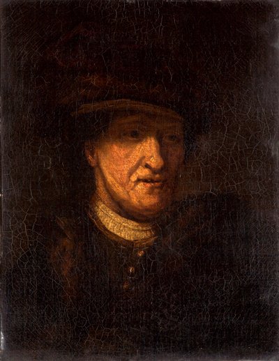 Head of a Man by Rembrandt van Rijn