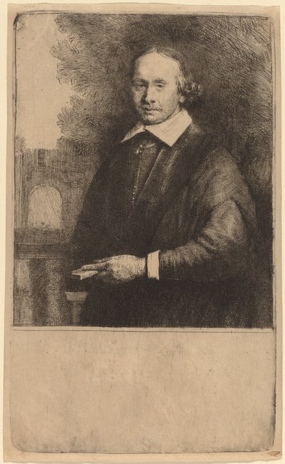 Jan Antonides van der Linden by Rembrandt van Rijn