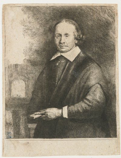 Jan Antonides van der Linden by Rembrandt van Rijn
