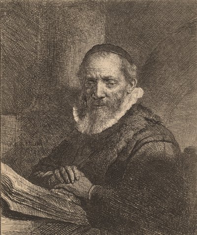 Jan Cornelisz. Sylvius by Rembrandt van Rijn