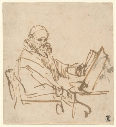 Jan Cornelisz Sylvius, the Preacher by Rembrandt van Rijn