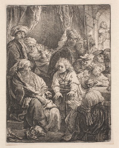 Joseph Telling His Dreams by Rembrandt van Rijn