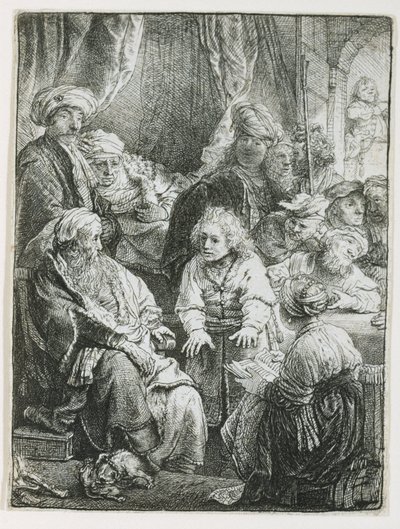 Joseph Telling His Dreams by Rembrandt van Rijn