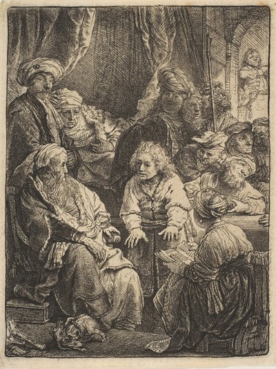 Joseph Telling His Dreams by Rembrandt van Rijn