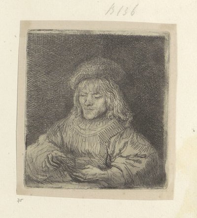 Card Player by Rembrandt van Rijn