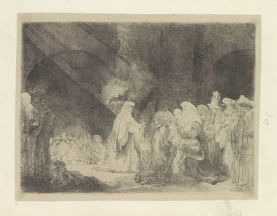 Song of Simeon by Rembrandt van Rijn