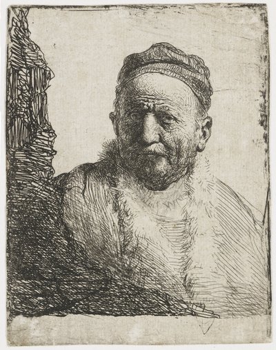 Man with a Skullcap by Rembrandt van Rijn