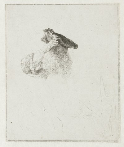 Old Man Shading His Eyes with His Hand by Rembrandt van Rijn