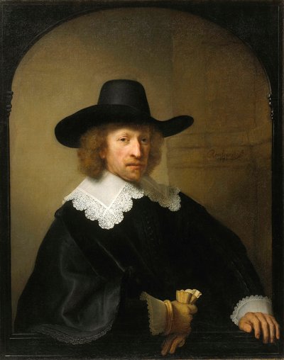 Portrait of Nicolaes van Bambeeck by Rembrandt van Rijn