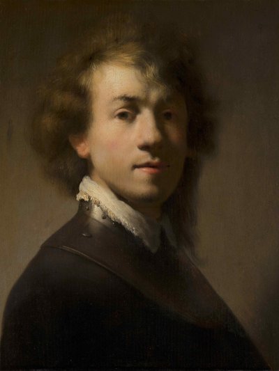 Portrait of Rembrandt with a Gorget by Rembrandt van Rijn