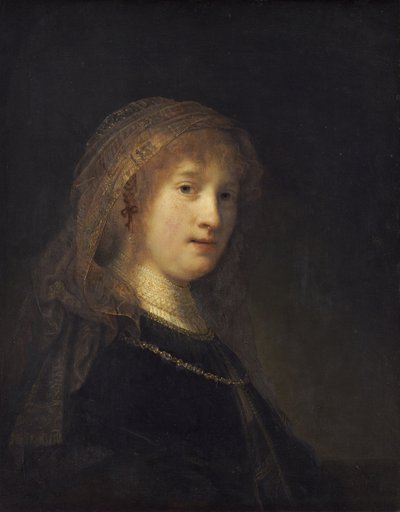 Portrait of Saskia van Uylenburgh by Rembrandt van Rijn