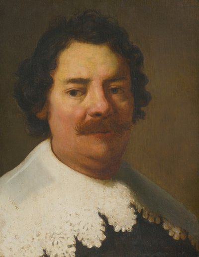 Portrait of Willem Burchgraeff, 17th Century by Rembrandt van Rijn