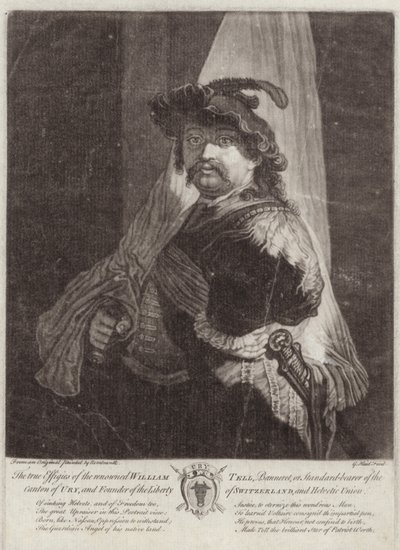 Portrait of William Tell by Rembrandt van Rijn