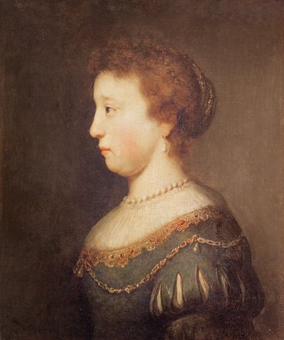 Portrait of a Woman by Rembrandt van Rijn