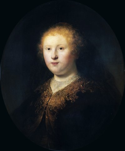 Portrait of a Young Woman, 1632 by Rembrandt van Rijn