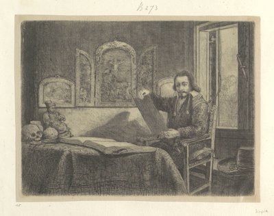Portrait of the Apothecary Abraham Francen by Rembrandt van Rijn