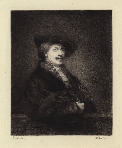 Rembrandt van Rijn by Rembrandt van Rijn