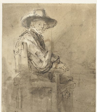 Seated Syndic: Jacob van Loon by Rembrandt van Rijn