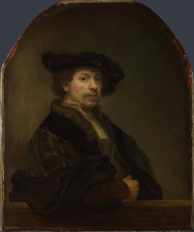 Self-Portrait at the Age of 34 by Rembrandt van Rijn