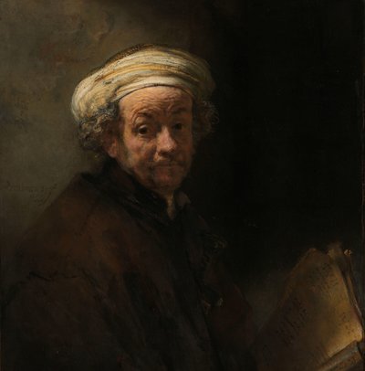 Self-portrait as the Apostle Paul by Rembrandt van Rijn