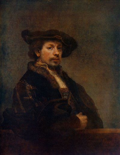 Self Portrait at the Age of 34 by Rembrandt van Rijn