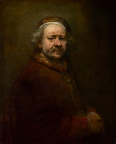 Self Portrait at the Age of 63 by Rembrandt van Rijn