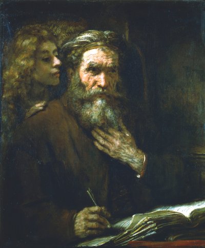 St. Matthew the Evangelist, 1661 by Rembrandt van Rijn