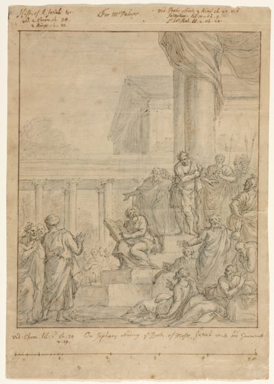 Study for King Josiah Rending his Garments by Rembrandt van Rijn