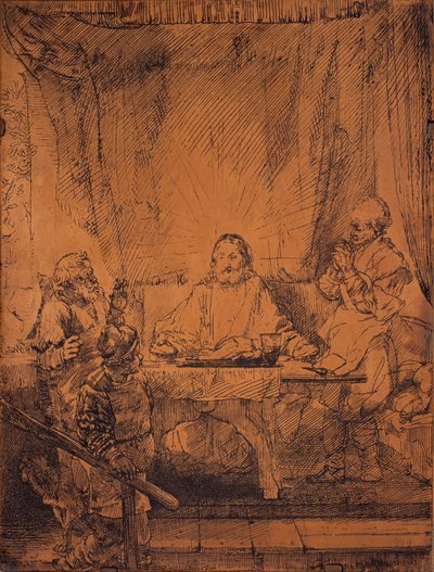 Supper at Emmaus by Rembrandt van Rijn