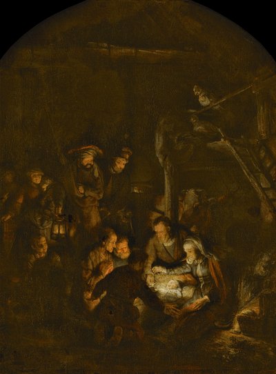 The Adoration of the Shepherds, 1646 by Rembrandt van Rijn