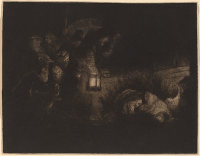 The Adoration of the Shepherds: a Night Piece by Rembrandt van Rijn