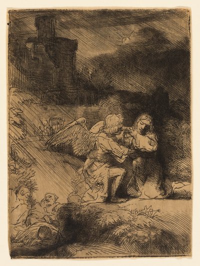 The Agony in the Garden by Rembrandt van Rijn