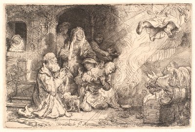 The Angel Departing from Tobit