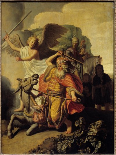The Ass of the Prophet Balaam by Rembrandt van Rijn