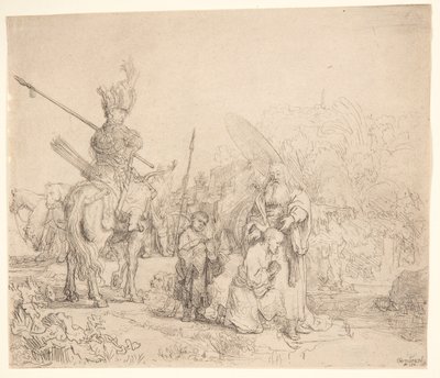 The Baptism of the Eunoch by Rembrandt van Rijn