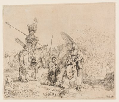 The Baptism of the Eunuch by Rembrandt van Rijn