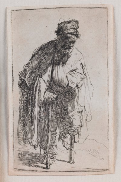 The Beggar with a Wooden Leg by Rembrandt van Rijn