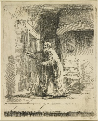 The Blindness of Tobit, 1651 by Rembrandt van Rijn