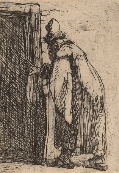 The Blindness of Tobit: A Sketch, c. 1629 by Rembrandt van Rijn