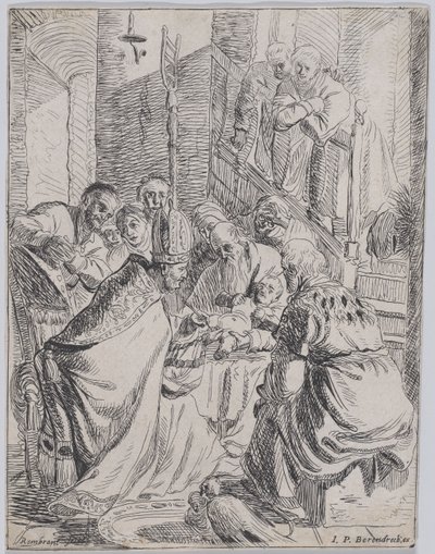 The Circumcision, ca. 1625 by Rembrandt van Rijn